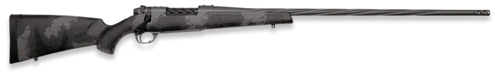 Weatherby Mark V Live Wild Full Size 257 Wthby Mag Rifle 3+1 24" Carbon Gray Cerakote 2 Fluted/Threaded Barrel, MLW01N257WR8B