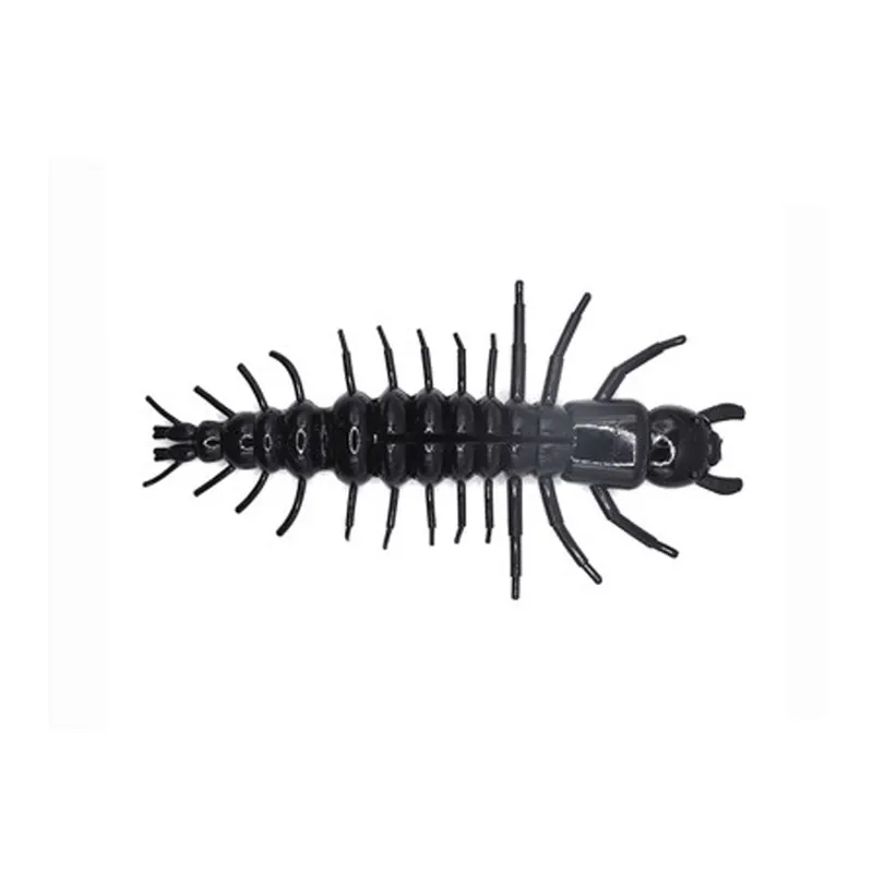 Nikko Fishing Zaza Hellgrammite - 3" Obsidian
