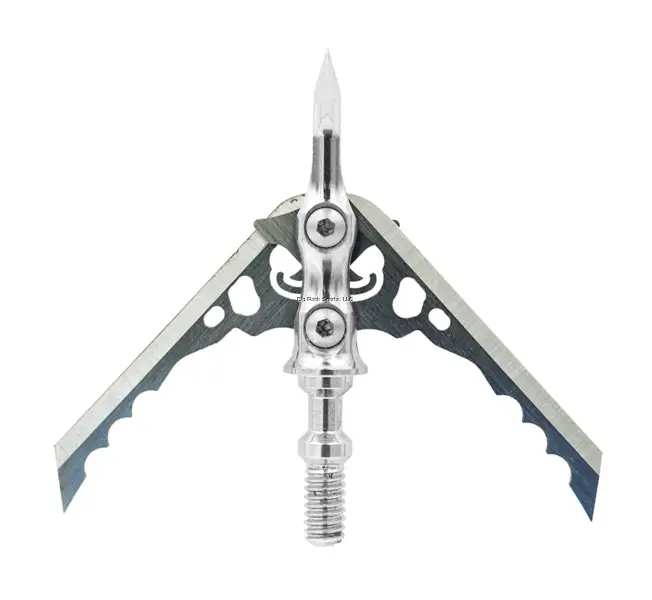 Rage Hypodermic NC Crossbow Broadhead, 100gr, 2 Blade, 2" Cut, 3 Pack R38200