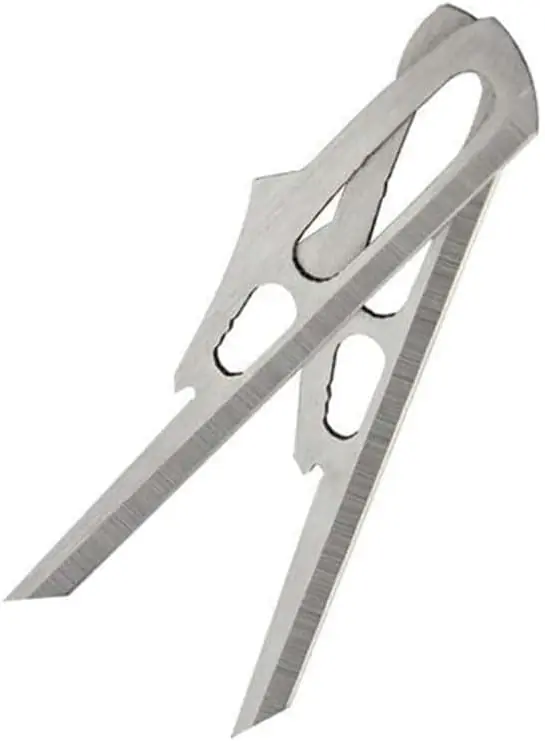 Rage Broadheads Replacement Blades for Hypodermic NC Crossbow, 3 Pack, One Size R38205
