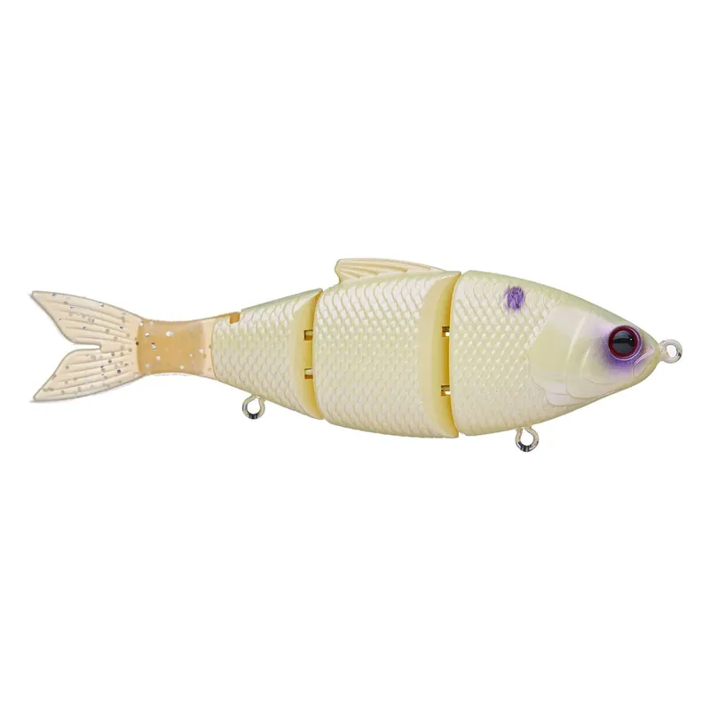6th Sense Trace Slow Sink Swimbait - 5" Bone Pearl