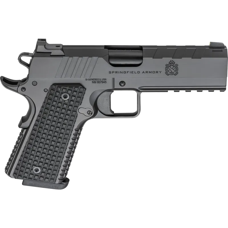 Springfield 1911 Emissary 9mm Luger Pistol 9+1 4.25" Match Barrel Black PX9227L
