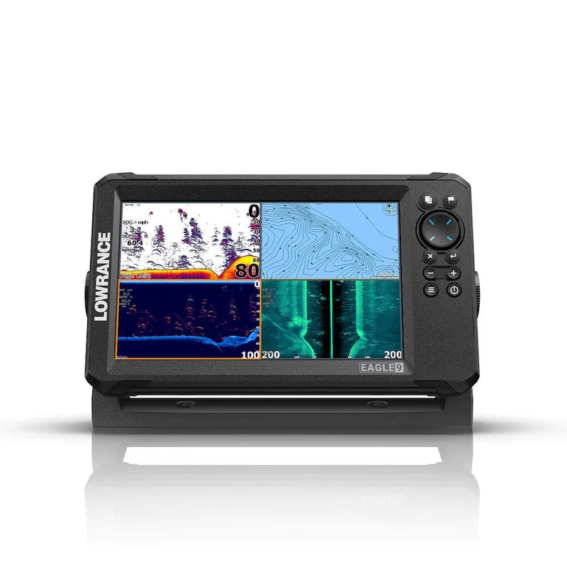 Lowrance Eagle 9" w/TripleShot HD Transducer + C-MAP
