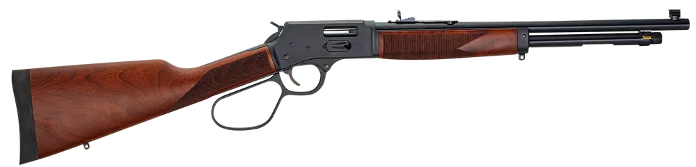 Henry Big Boy Side Gate Full Size 44 Mag 10+1 20" Rifle Blued Round Barrel Blued Steel Receiver American Walnut Right Hand H012GL