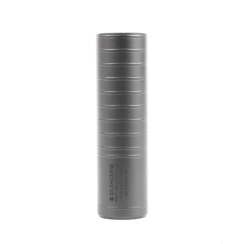 SilencerCo Spectre 9 Pistol Silencer 9mm/300BLK Fully Welded Titanium Black
