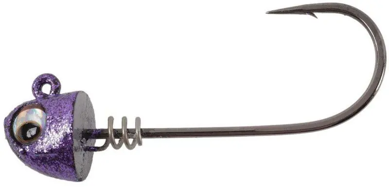 No Live Bait Needed 8" Jighead - 1.5 oz. Purple Haze