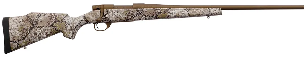 Weatherby Vanguard Badlands 6.5 Creedmoor Rifle 22" Badlands Approach Camo VAP65CMR2T