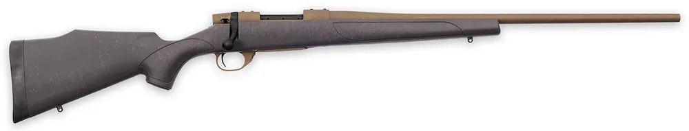Weatherby Vanguard Weatherguard 257 Wthby Mag Rifle 24" Black/Bronze VWB257WR4T