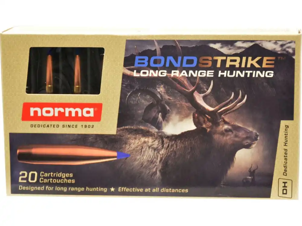 Norma Dedicated Hunting Bondstrike 308 Win 180 Gr. Bonded Polymer Tip 20 Rounds