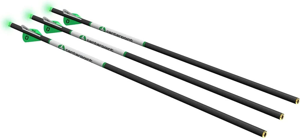 CenterPoint Premium Crossbow Arrow w/ Lighted Nocks 3Pk AXCCA203PK