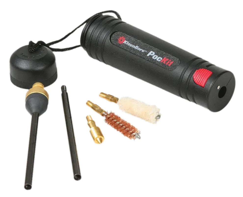 KleenBore PocKit Cleaning Kit .38/ .357 Mag/ 9mm Caliber Handgun POC222