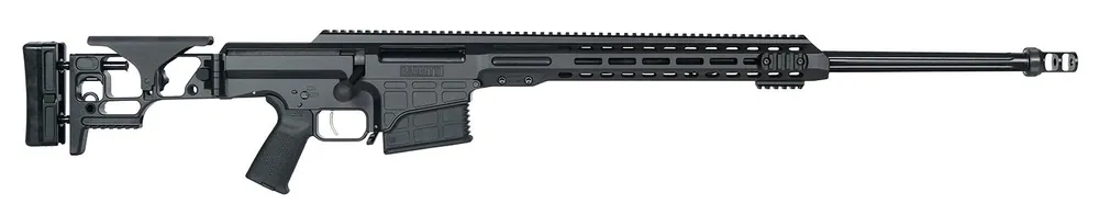 Barrett MRAD 300 Win Mag Rifle 26" 10+1 Black Cerakote Black Folding with Adjustable LOP Stock Black Polymer Grip Right Hand 18487
