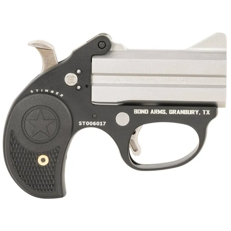 Bond Arms Stinger 22 LR Derringer 3" SS/Black BAST