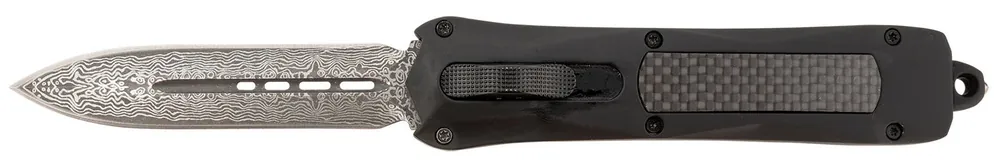 Steel River Knives Spartan OTF Dagger 3.5" Damascus Blade