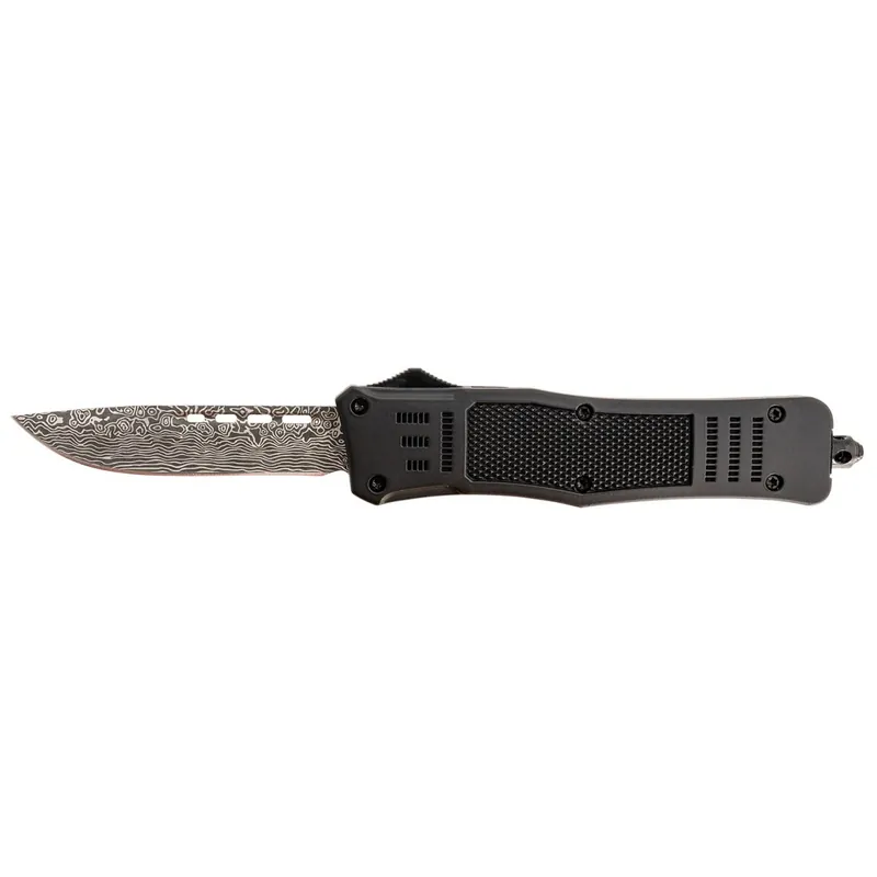 Steel River Knives Spartan Medium OTF Knife 3.25" Black