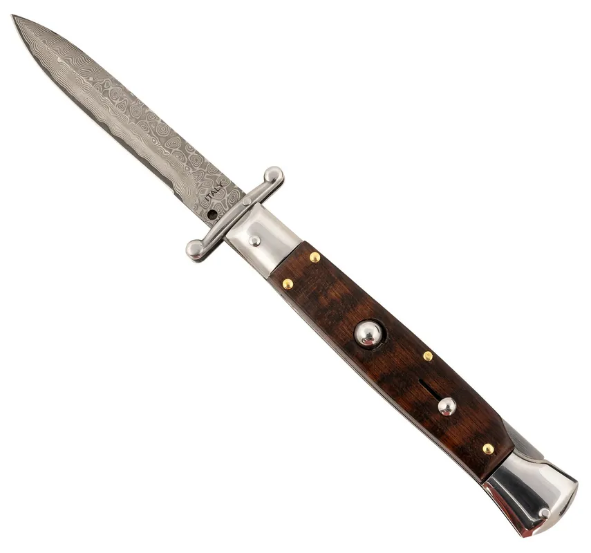 Steel River Knives Spartan Italian Bayonet 3.9" Damascus Blade
