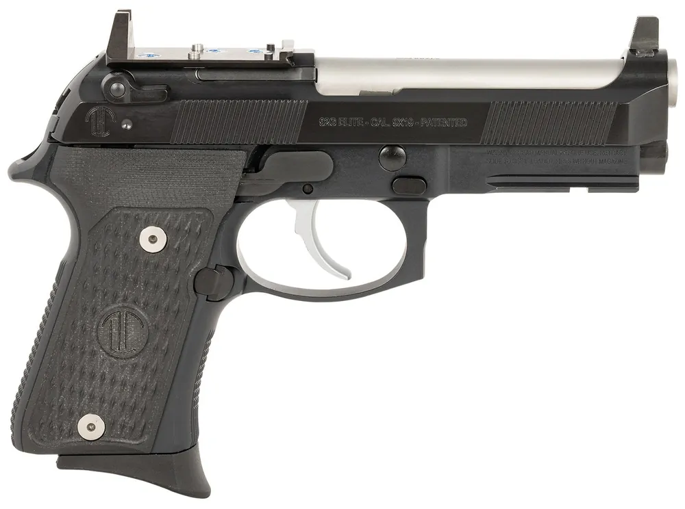 Langdon Tactical 92 Elite LTT Compact 9mm Luger Pistol 4.25" Stainless/Black LTT92CTJRR