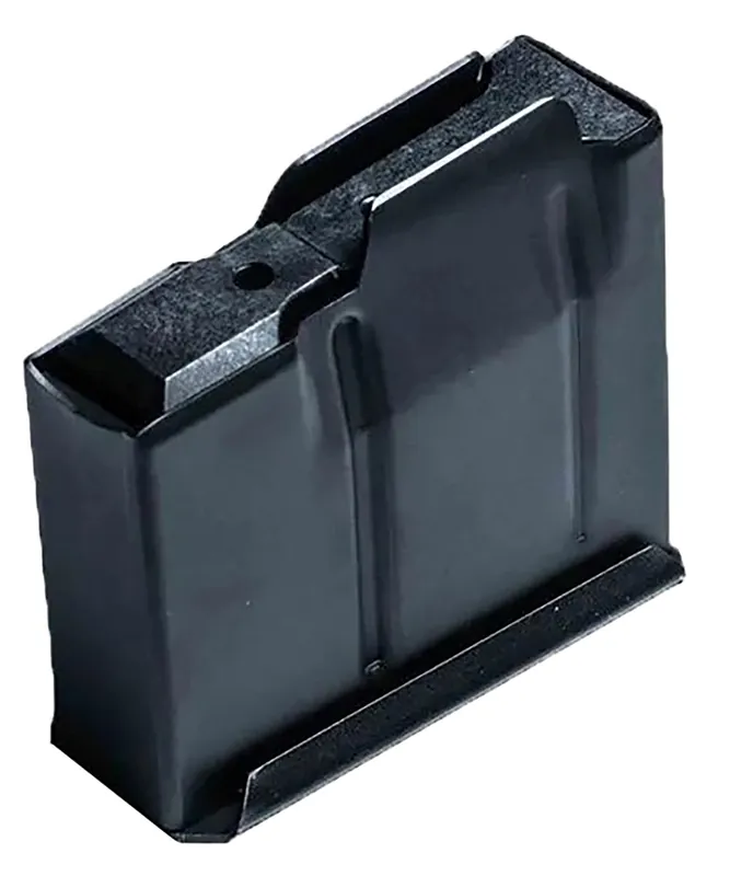 Mdt Sporting Goods Inc AICS Magazine 5rd 308/6.5 Creedmoor Short Action Black Steel w/ Binder Plate 102014BLK