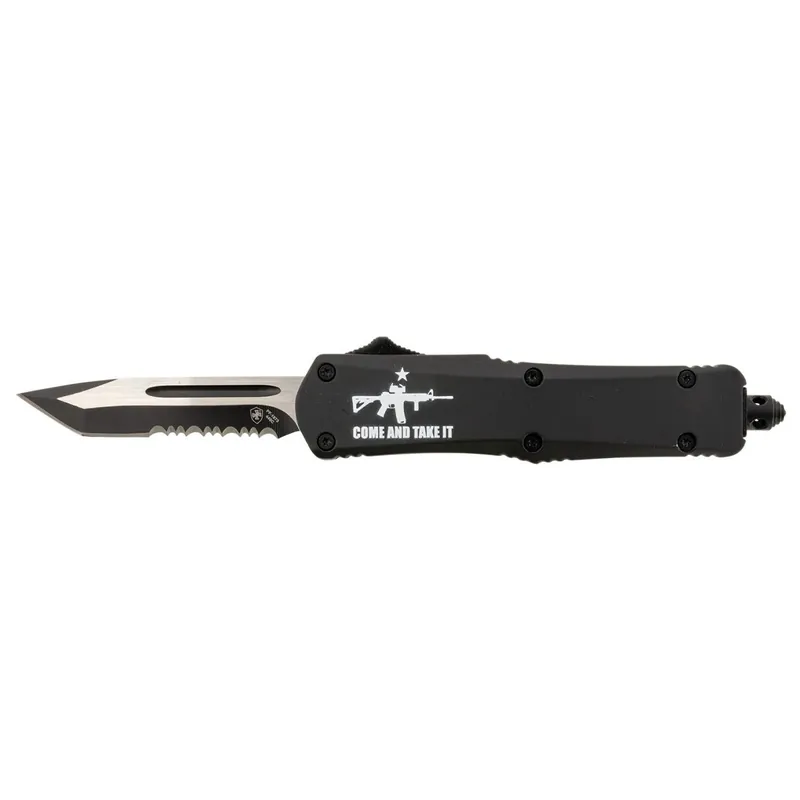 Templar Knives Come and Take It Gen II OTF Knife 2.69" Black