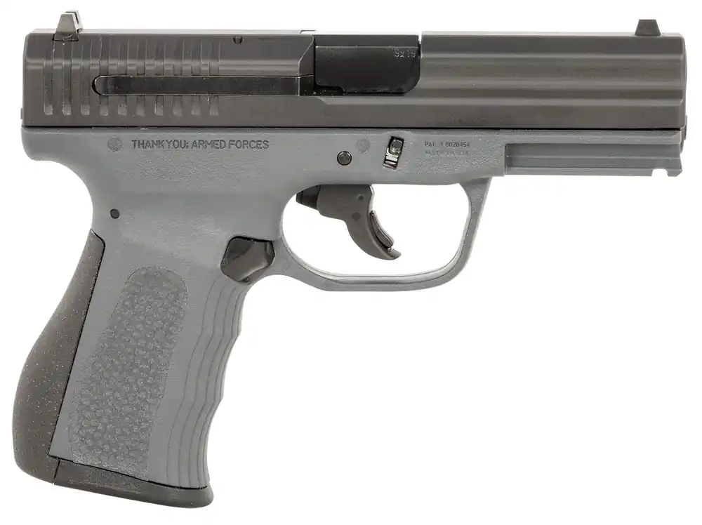 FMK 9C1 G2 *CA/MA Compliant 9mm Pistol 3.87" Sniper Gray G9C1G2PSSCM