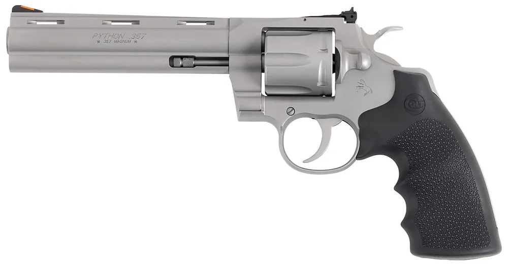 Colt Mfg Python 357 Mag Revolver 6 Shot, 6" Recessed Target/Vent Rib PYTHONSM6RTS