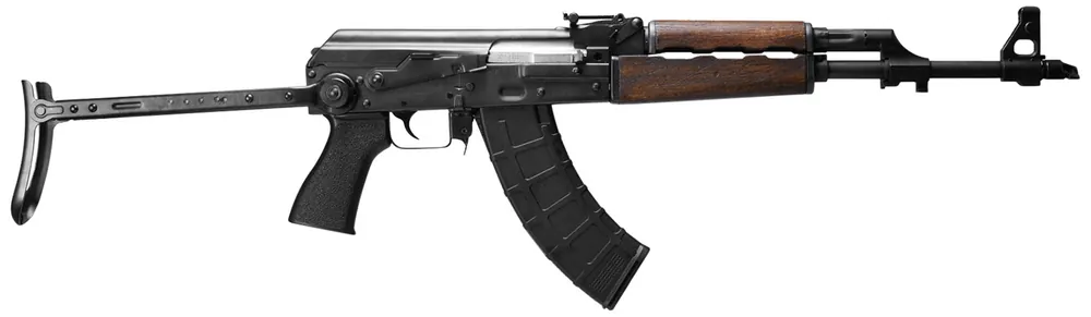 Zastava Arms ZPAPM70 7.62x39mm 30+1 16.30" Barrel Underfolding Steel Stock Battle Worn Handguard Slant Muzzle Brake ZR7762UF