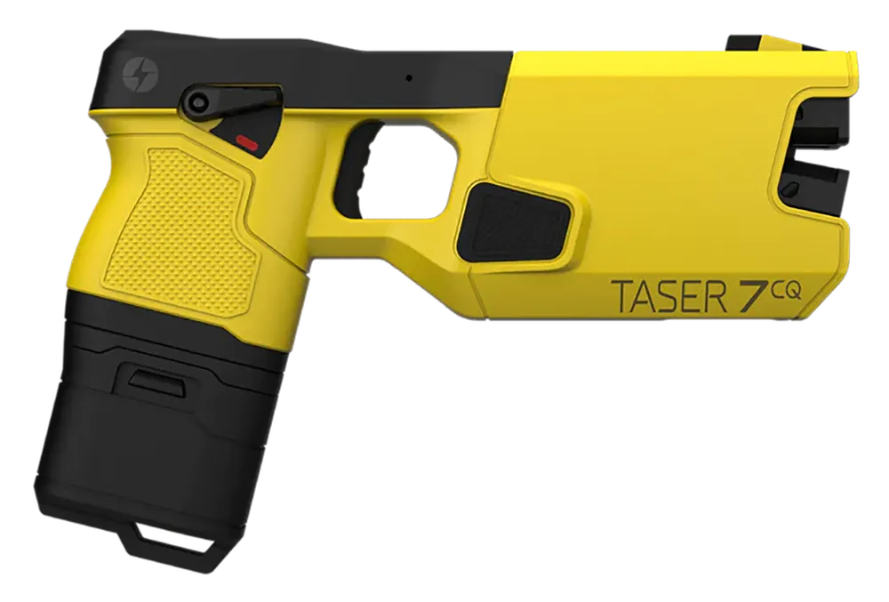 AXON/TASER (LC PRODUCTS) Taser 7 CQ Home Defense Range of 12 ft Black/Yellow 20285
