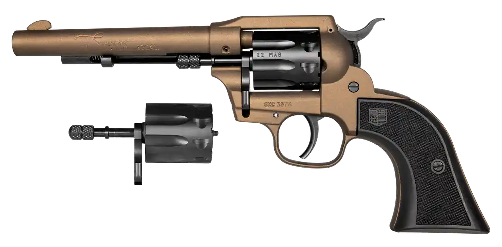 Diamondback Sidekick 22LR/22MAG Revolver 9Rd 5.5" Barrel DA/SA Bronze Finish DB053CA071