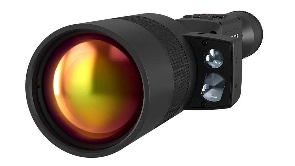 ATN Thor 5 640 LRF Thermal Rifle Scope 5-40x Illuminated Multi Reticle Zoom 640x480 60 fps Resolution Black Anodized
