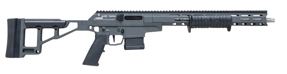 Citadel Taipan X Pump Action 223 Wylde Rifle 10+1 16.50" Stainless Threaded, M-Lok Handguard, A2 Style Grip, Flat-Face Trigger CITTPN223GRY