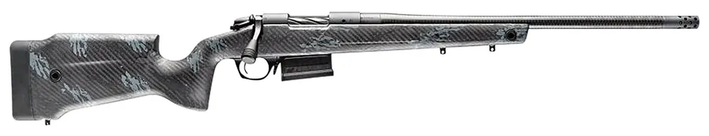Bergara Rifles B-14 Crest 22-250 Rem 5+1 20" Sniper Gray Cerakote 5 Contour Threaded Barrel, Sniper Gray Cerakote Steel Receiver