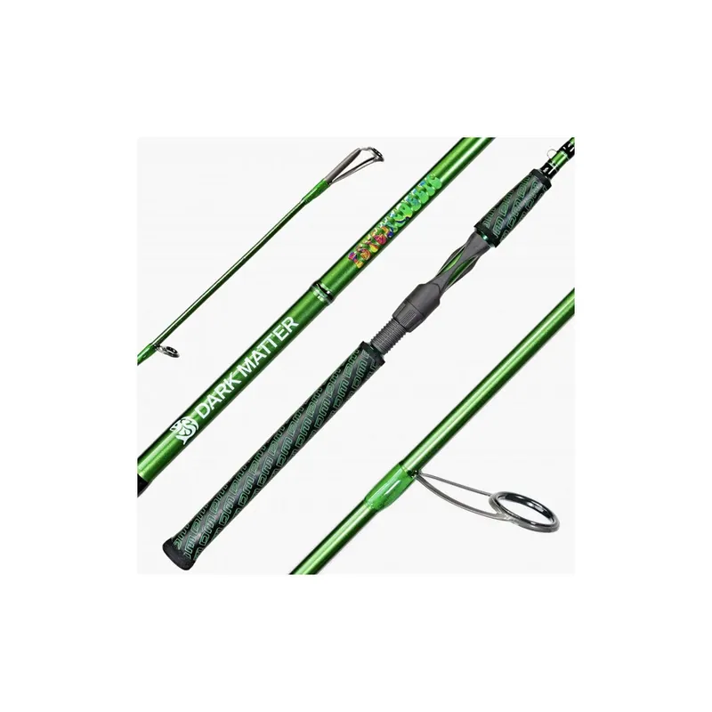 Dark Matter Psychedelic Inshore 7‘ Medium Fast Green Spinning Rod