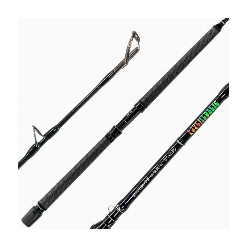 Dark Matter Psychedelic 7‘ Z Fast Black Casting Rod