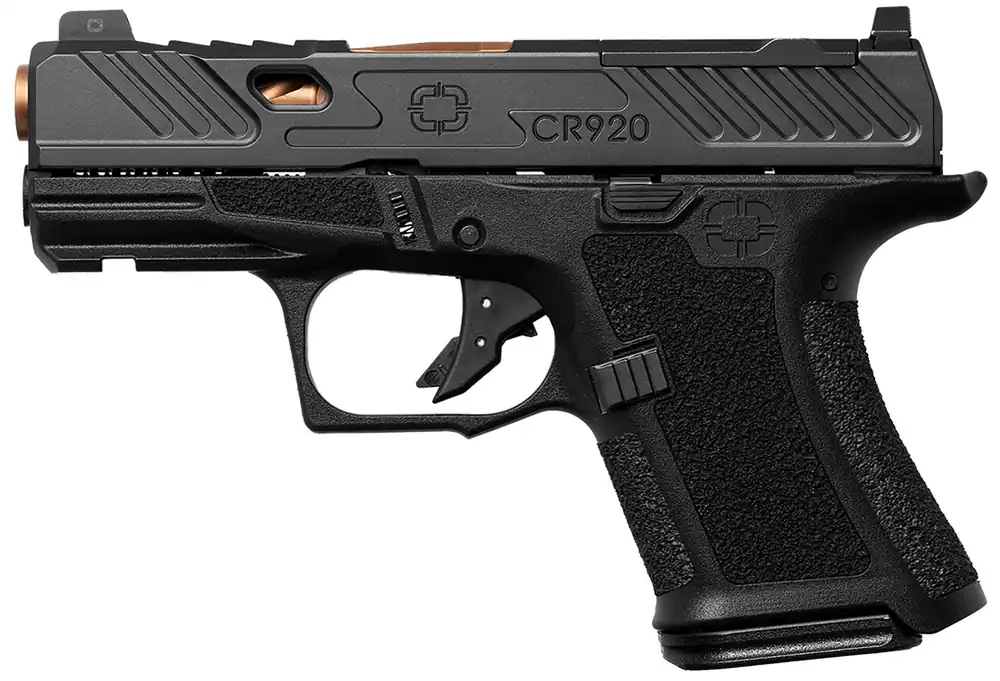 Shadow Systems CR920 Elite Sub-Compact 9mm Luger Pistol 3.40" Black SS4039