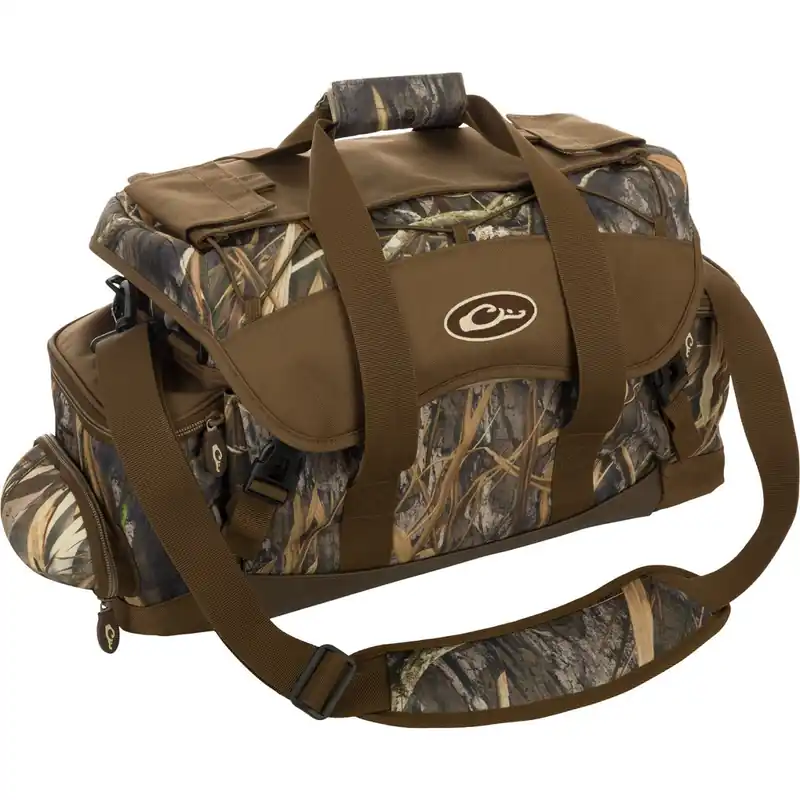 Drake Waterfowl Refuge Blind Duffle Bag - Mossy Oak Bottomland XL