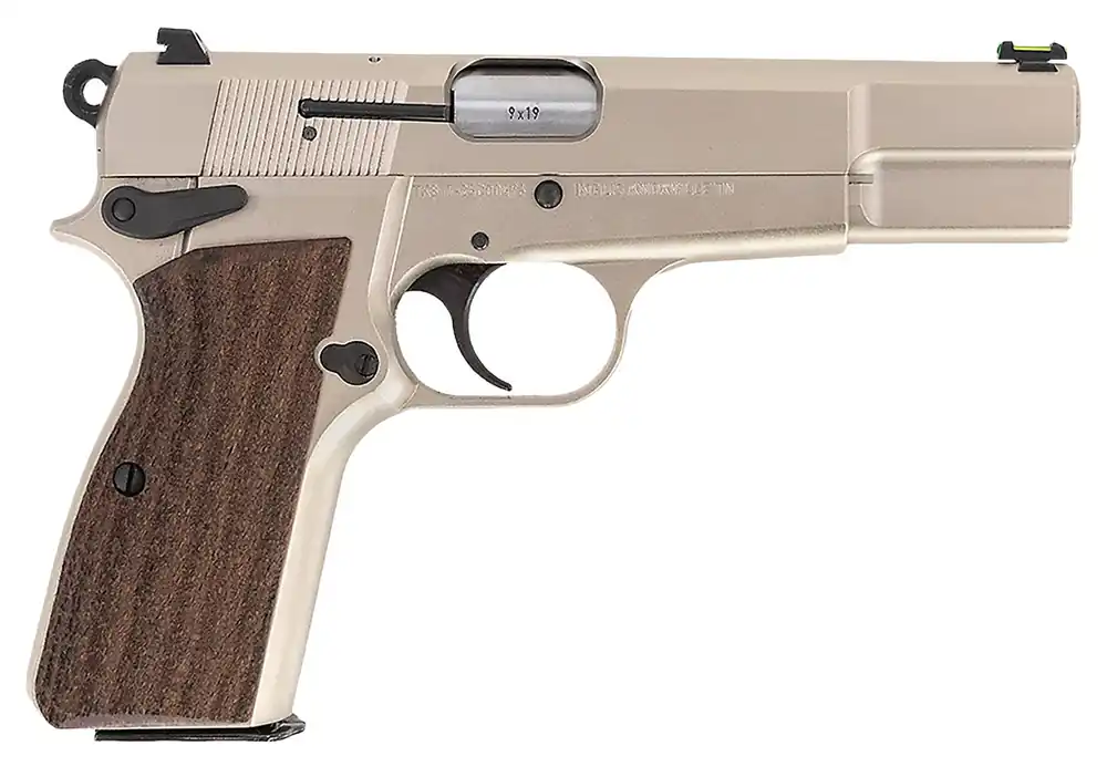 MAC P-35 9mm Luger Pistol 4.70" Satin Nickel 12000001