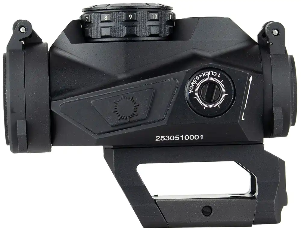 Steiner T1XI Rifle Sight 1x 24mm 2 MOA Nitrogen-filled Picatinny Rail Mount CR2032 Battery Powered Matte Black
