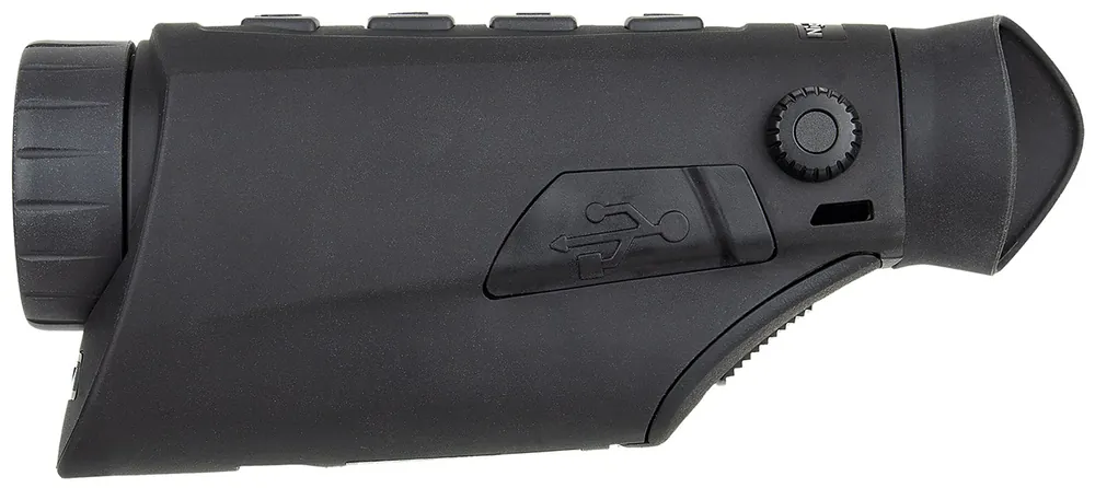 Steiner Nighthunter Lite H35 GenII Thermal Monocular 1-4x35mm 400x300 12 um 50 HZ Resolution Matte Black
