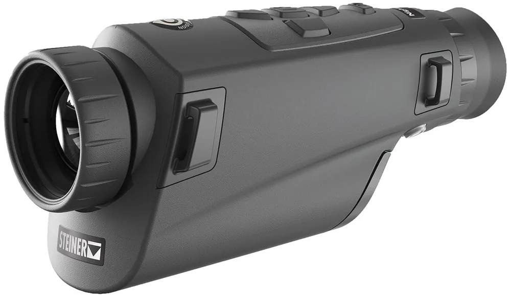 Steiner Nighthunter H35 GenII Thermal Monocular 1-8x35mm 400x300 12 Micron 50 Hz Resolution Matte Black
