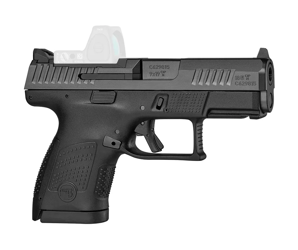 CZ-USA P-10 S Sub-Compact 9mm Pistol 3.50" Black 91568