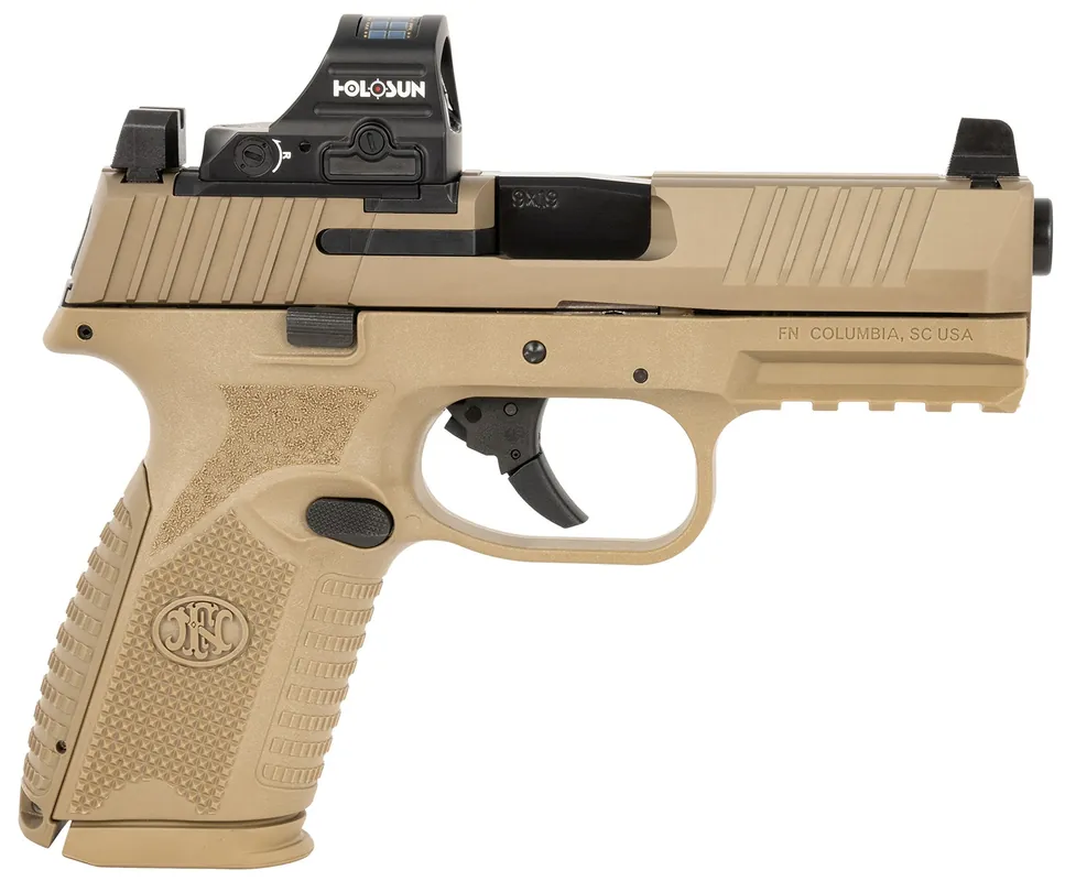 FN 509M MRD w/Optic 9mm Luger Pistol 4" Flat Dark Earth 66101933