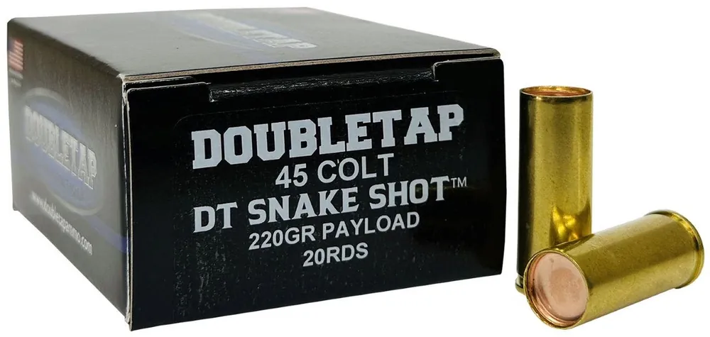 DoubleTap Snake Shot .45 Colt Ammo 220 gr 9/WC 20 Rounds 45CSSS2