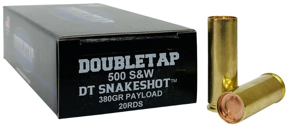 DoubleTap Snake Shot .500 S&W Mag Ammo 380 gr 9/WC 20 Rounds 500SWSS2
