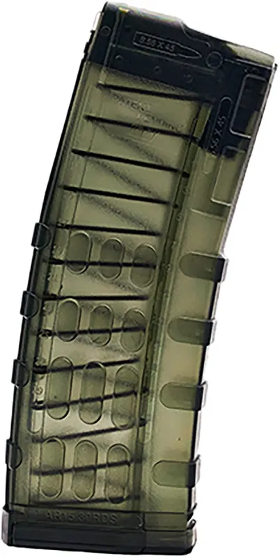 KCI USA Inc 223/5.56 NATO 30 Round Magazine Fits AR-15 Black Polymer KCIMZ065