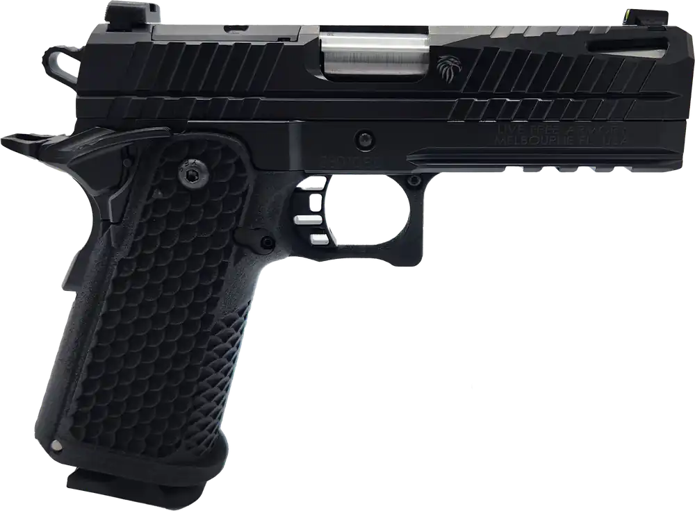 Live Free Armory Apollo 11 9mm Luger Pistol Compact 17+1 4.15" LFAPC61301