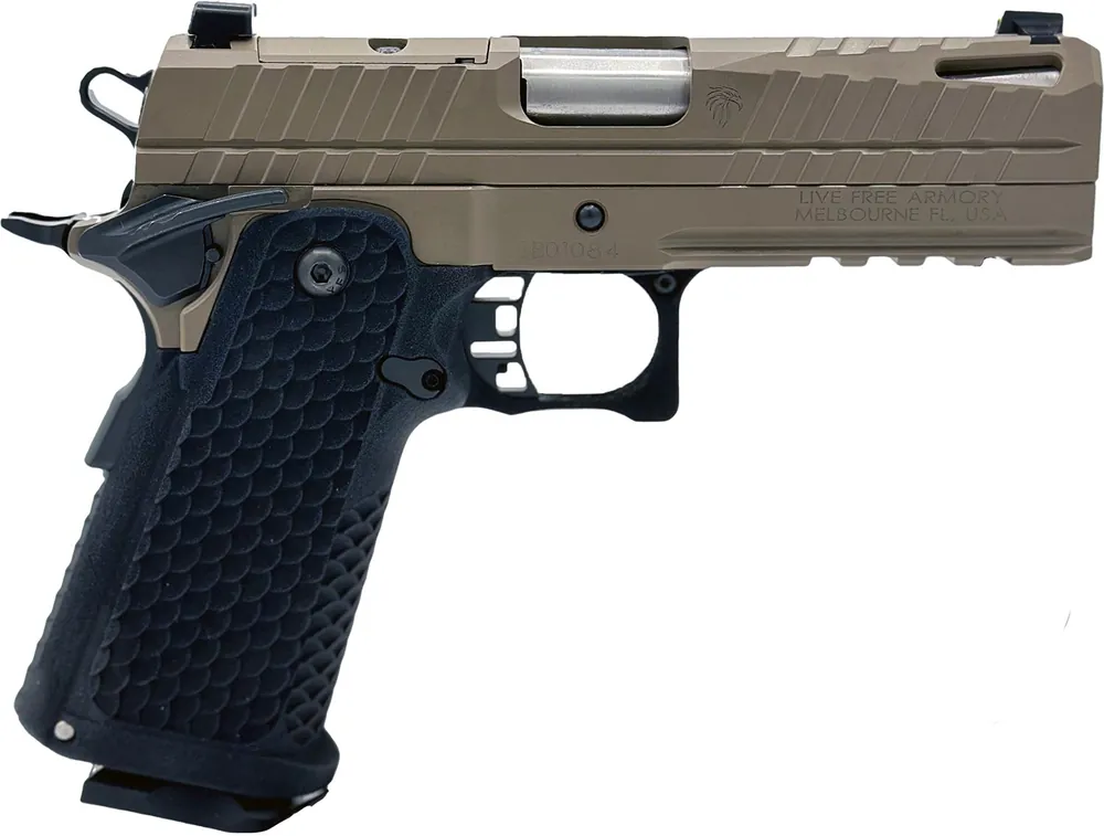 Live Free Armory Apollo 11 Compact 9mm Luger Pistol 17+1 4.15" LFAPC71302