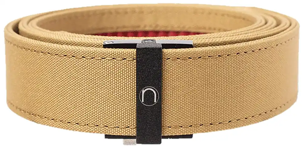 Nexbelt Thin Bar EDC Ratchet Belt 1.50" Wide Coyote Tan PCS1770