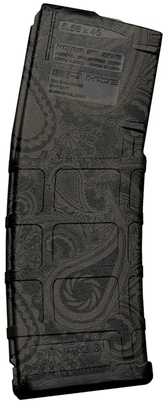 Weapon Works PMAG GEN M2 MOE 30rd Fits AR/M4 Laser Paisley Polymer 228099
