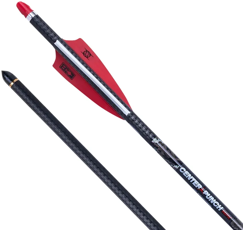 Tenpoint Center Punch HPX Carbon 20" Alpha Nock .001 Straightness Red HEA7706