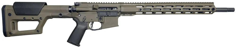 Rise Armament Watchman XR Rifle .22ARC 10+1 18" Fluted Threaded Barrel Alum Receiver M-Lok Handguard Adj Stock WM22ARCBRN18